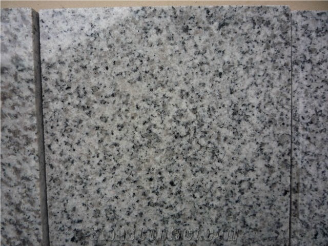 G615 Jinjiang Qingtou White, White and Grey Granite Paving Stone, Cobble Stone