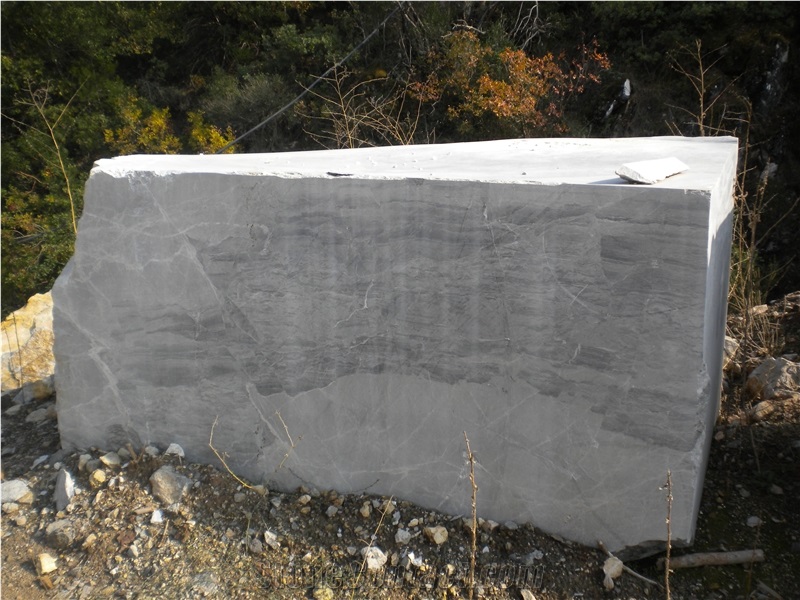 Luna Grey Marble Block , Turkey Grey Marble Block