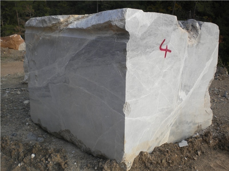 Luna Grey Marble Block , Turkey Grey Marble Block