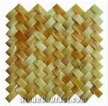 Honey Onyx Mosaic Tile, Yellow Onyx Building, Walling