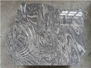 Chinese Juparana Granite Tombstone, Chinese Juparana, China Jupara White Granite Tombstone