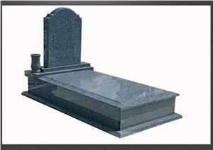 Blue Pearl Granite Single Monument