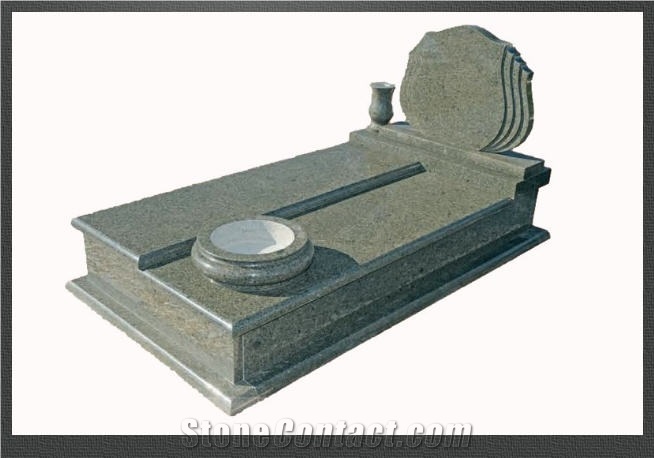 Rose Green Granite Monument