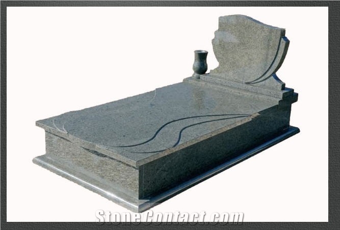 Rose Green Granite Monument