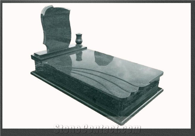 Rose Green Granite Monument