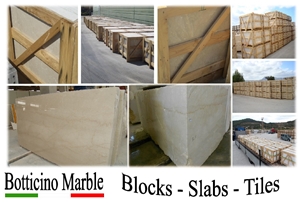 Botticino Marble Tiles / Slabs / Blocks, Botticino Classico Marble Blocks