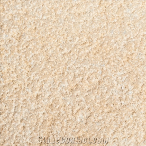 Bushammered Limestone Sunshine Gold Tiles, Turkey Yellow Limestone