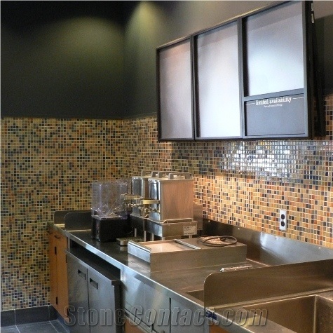 Glass Mosaic Backsplash, Kitchen Design, Kitchen Remodeling