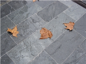 India Slate Slabs & Tiles, Grey, Black and Multicolor Tiles