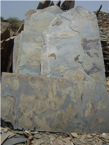 Indian Multicolor Slate Blocks