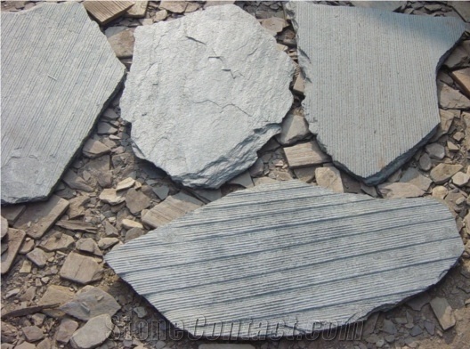 Modak Yellow Sandstone Flagstone Pool Terrace