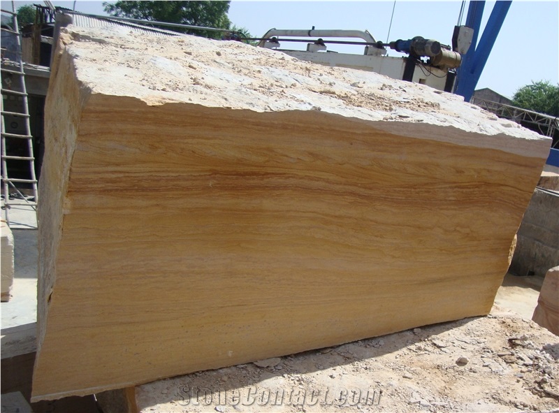 Sandstone Blocks, India Yellow, Red, White, Rainbow, Grey Sandstone