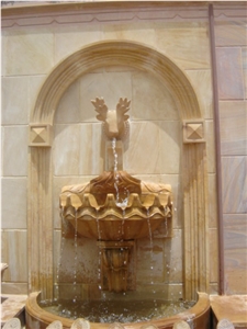 Yellow Sandstone Fountain