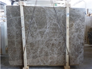 Mersin Emperador Marble Block, Turkey Brown Marble