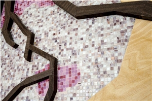 Natural Stone and Glass Mosaic Hanami XL