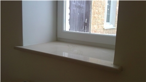 Flower Beige Marble Window Sill