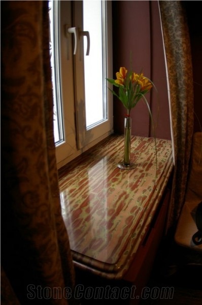 Violet Bamboo Quartzite Window Sill
