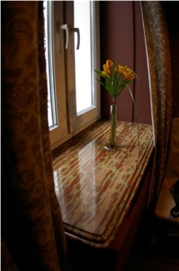 Violet Bamboo Quartzite Window Sill