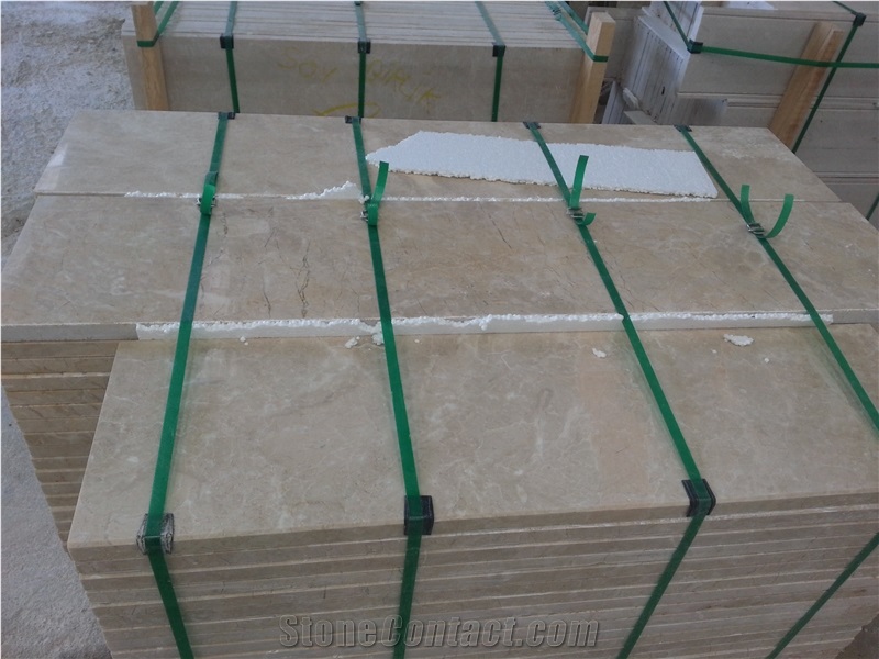 Bursa Light Beige Marble Slabs & Tiles, Turkey Beige Marble