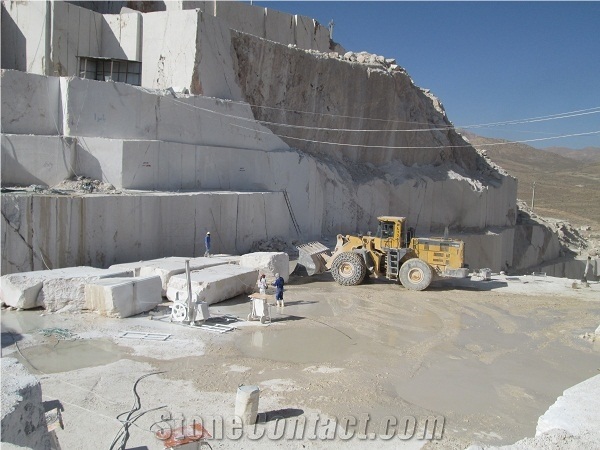 Royal Botticino, Iran Beige Marble Blocks