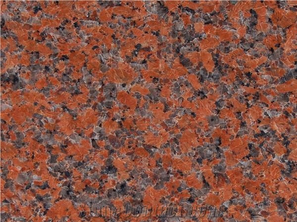 Maple Red, Red Granite Tiles