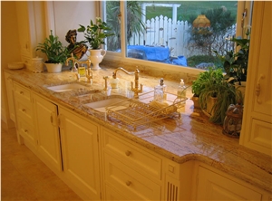 Imperial Gold Granite Worktops,Imperial Gold Granite Countertop