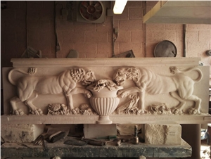 Romanesque Lion & Frutti Di Mare Frieze - Private Client