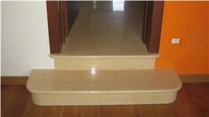 Giallo Silvia Oro Marble Stairs, Silvia Oro Yellow Marble Stairs