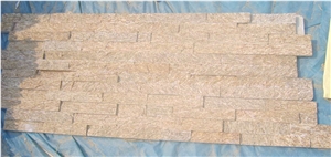 Hot Selling Slate Wall Cladding Stone, ;quartzite Brown Slate Wall Cladding
