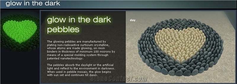 Glow in the Dark Pebbles, Glowing Pebbles