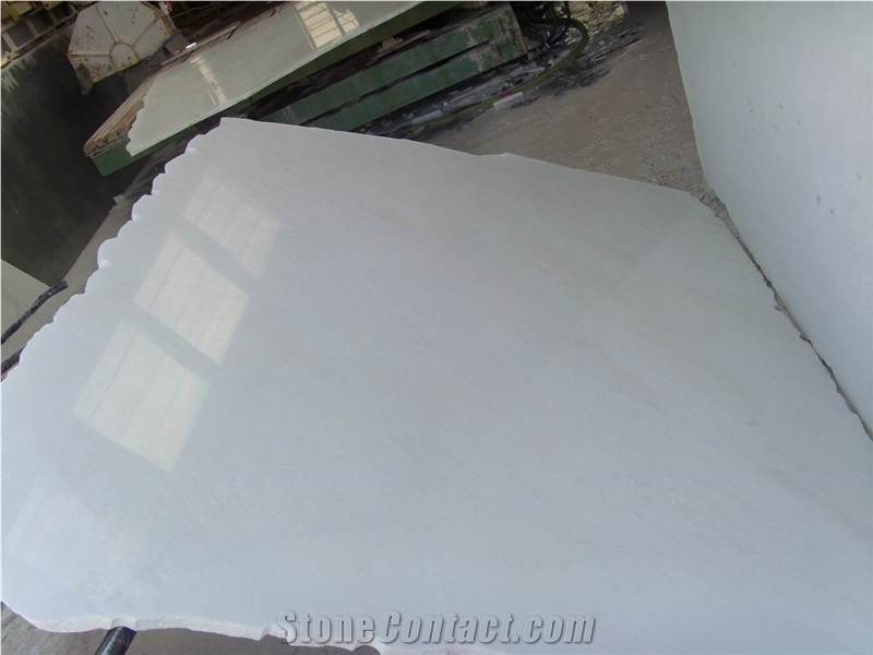 Lacta White Marble Slabs, Tiles