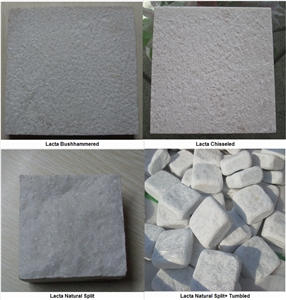 Lacta White Marble Slabs, Tiles