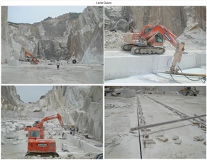 Lacta White Marble Slabs, Tiles