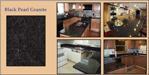 Black Pearl Granite Countertops