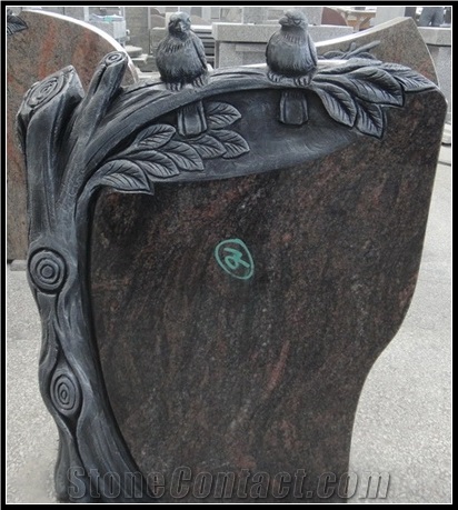 Grabstein Modelle Mit Preisen, Orion Blue Granite Monument, Tombstone