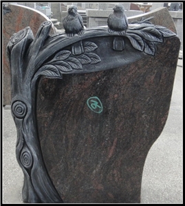 Grabstein Modelle Mit Preisen, Orion Blue Granite Monument, Tombstone