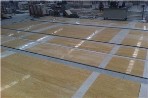 Golden Sinai Limestone Tiles, Slabs, Egypt Yellow Limestone
