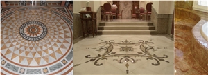 Water-jet Medallion Patterns