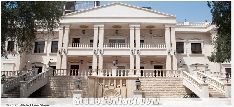 Riyadh Stone Walling, Riyadh Stone Beige Limestone Walling