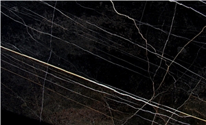 Laurent Black Marble Slabs & Tiles, Nero St Laurent Black Marble