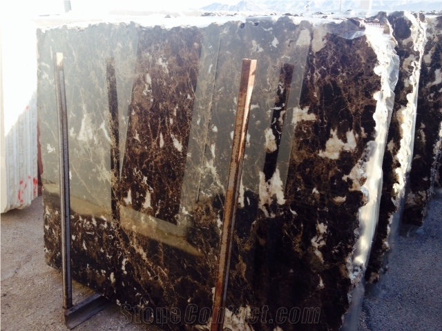 Marron Emperador Marble Slabs & Tiles, Castanho Imperador Escuro Marble