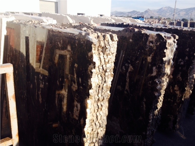 Marron Emperador Marble Slabs & Tiles, Castanho Imperador Escuro Marble