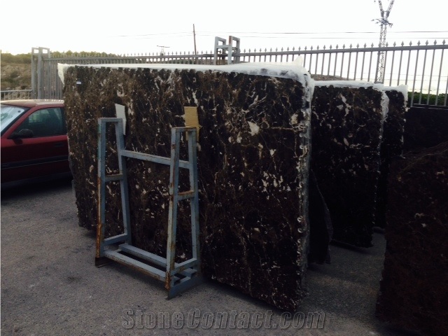 Marron Emperador Marble Slabs & Tiles, Castanho Imperador Escuro Marble