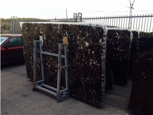 Marron Emperador Marble Slabs & Tiles, Castanho Imperador Escuro Marble