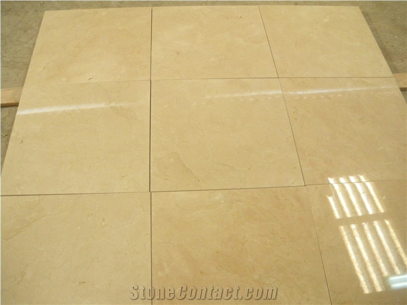 Crema Marfil Marble Slabs & Tiles, Original Spanish -High Quality Marble