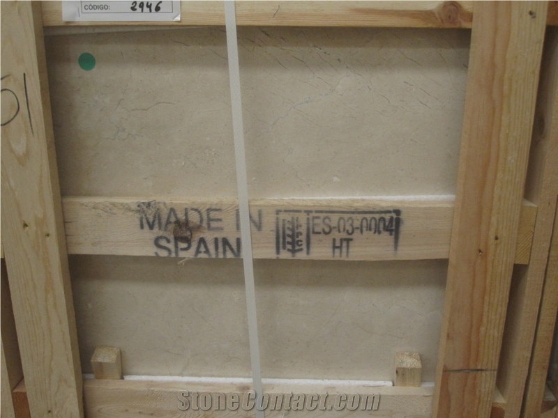 Crema Marfil Marble Slabs & Tiles, Original Spanish -High Quality Marble