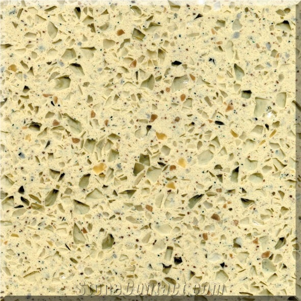 ESYL2027 Yellow Quartz Stone Tiles