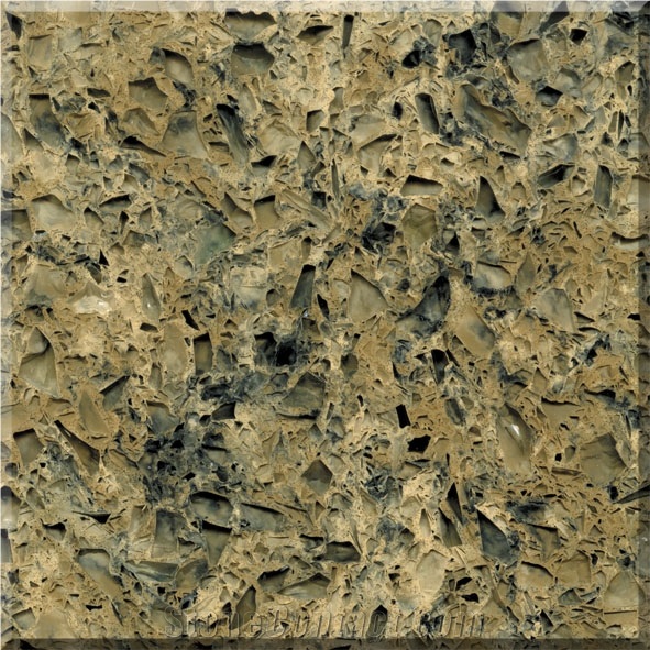 ESYL3215 Green Quartz Tiles Slab
