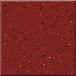 ESYL6007 Red Quartz Tiles Slab