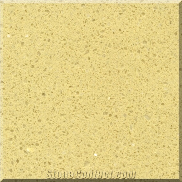Golden Fiorito Quartz Stone Slabs